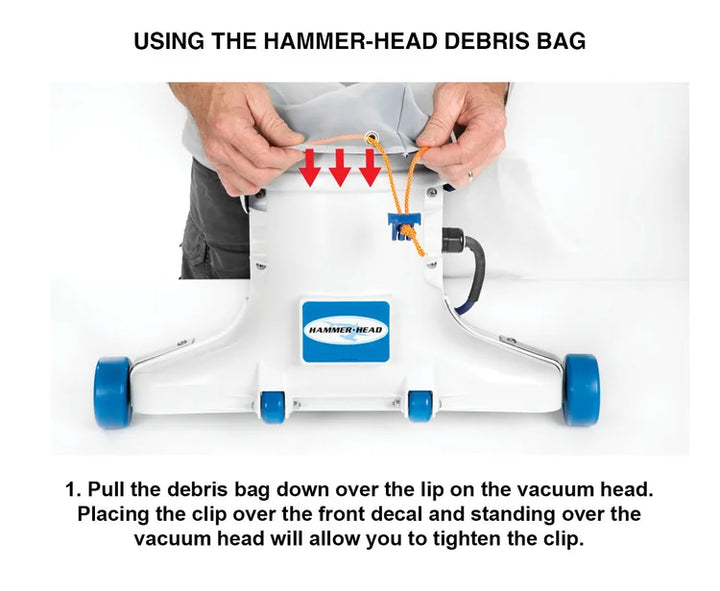 Hammerhead Super Fine Bag Complete w/ Cleat Extra Long, 150 Microns | HH1508XL