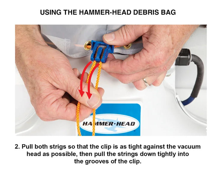 Hammerhead Super Fine Bag Complete w/ Cleat Extra Long, 150 Microns | HH1508XL