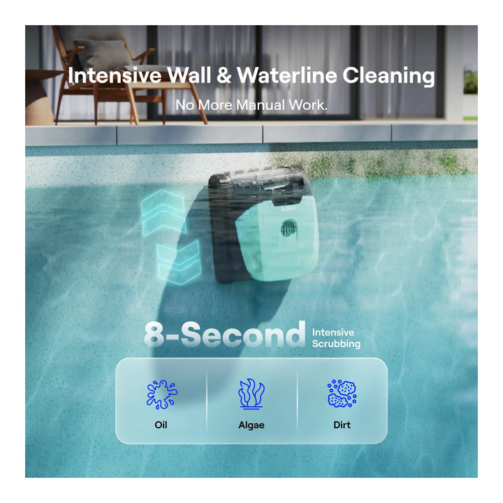 Beatbot Sora 10 Robotic Pool Cleaner, Mint Green or Deep Blue