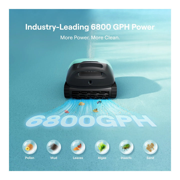 Beatbot Sora 10 Robotic Pool Cleaner, Mint Green or Deep Blue