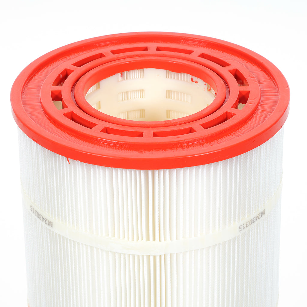 Closeup of bottom of filter cartridge.