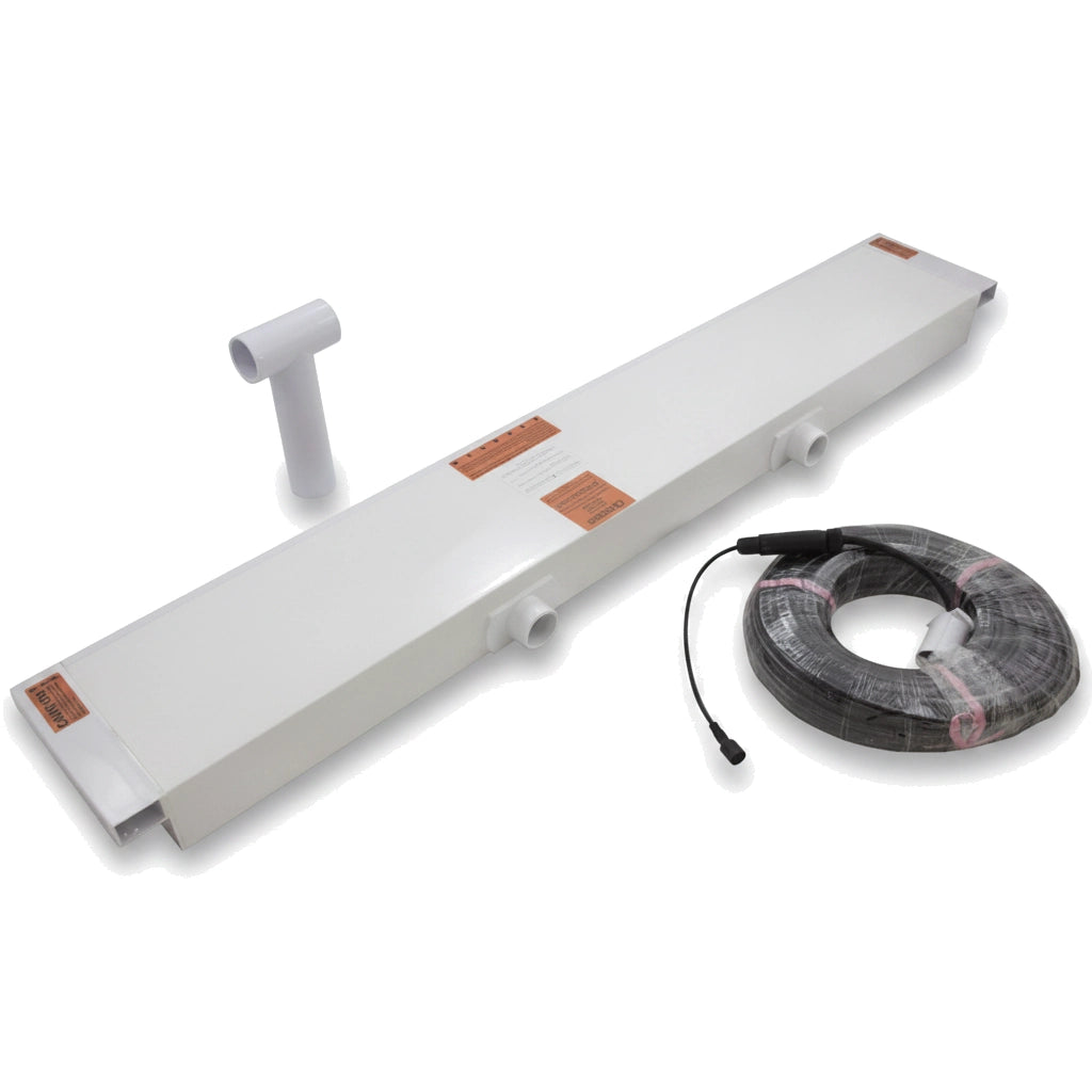CMP Brilliant Wonders 48" LED Pool Waterfall 1-1/2" Back Port, White | 25677-430-000