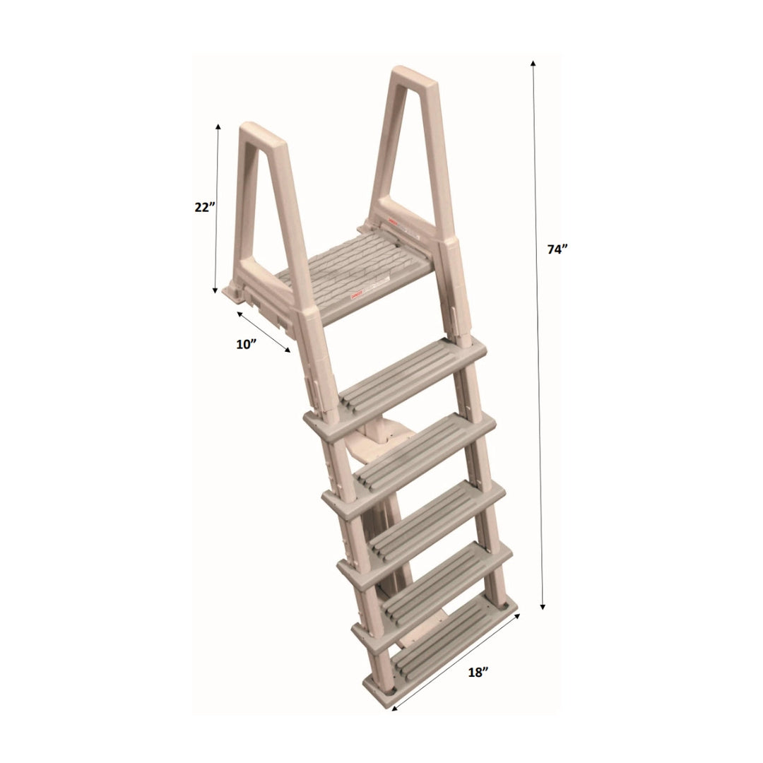 Confer Eliminator Heavy Duty In-Pool Ladder w/ Barrier | 6000X