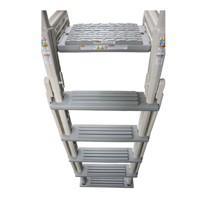 Confer HD Ground to Step Entry Ladder, for 48" to 54" Pools | 8000X