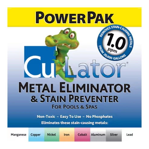 CuLator PowerPak 1.0 PPM Metal Remover &amp; Stain Preventer | CUL-1MO