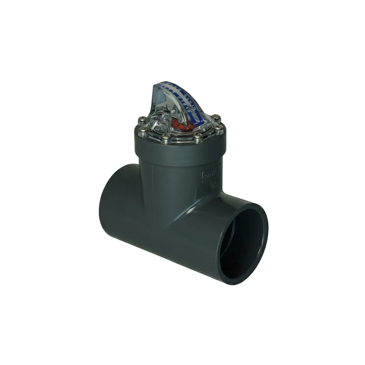 H2Flow FlowVis High Capacity Flow Meter for 3" Sch 80 PVC Pipe | FV-3