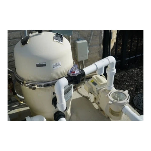 H2Flow FlowVis Flow Meter for 2" Sch 40 PVC Pipe | FV-2