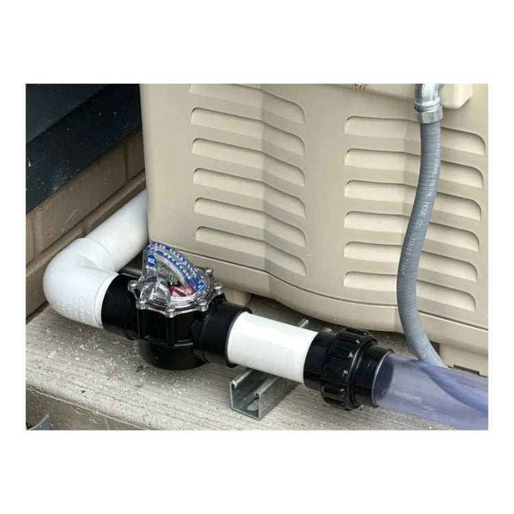 H2Flow FlowVis Flow Meter for 2" Sch 40 PVC Pipe | FV-2