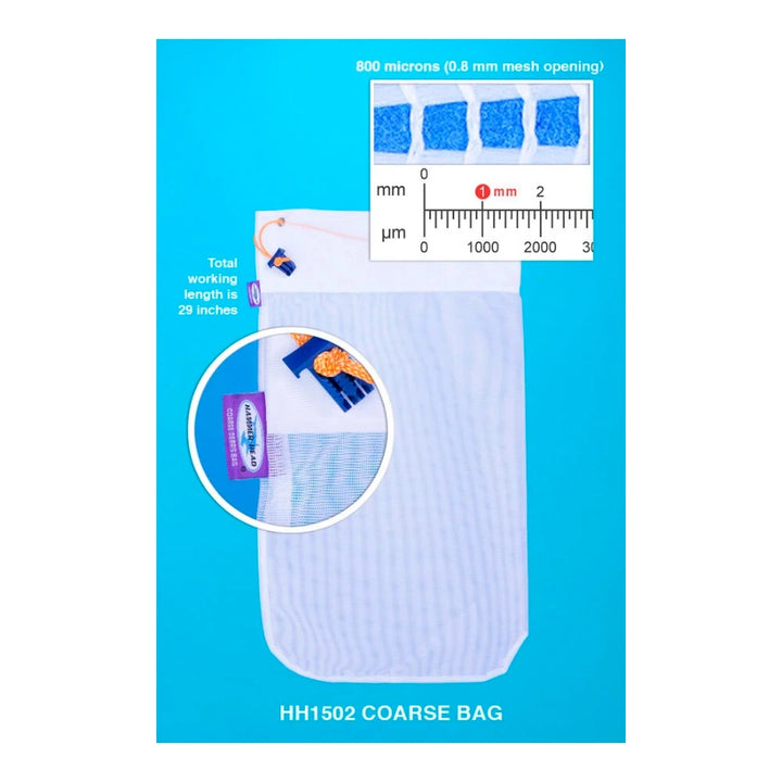 Hammerhead Coarse Bag W/ Cleat Regular Sized, 800 Micron | HH1502