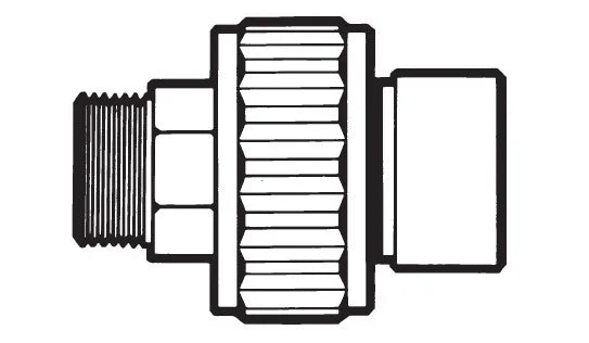 Hayward 1-1/2" Male Union | SP1484
