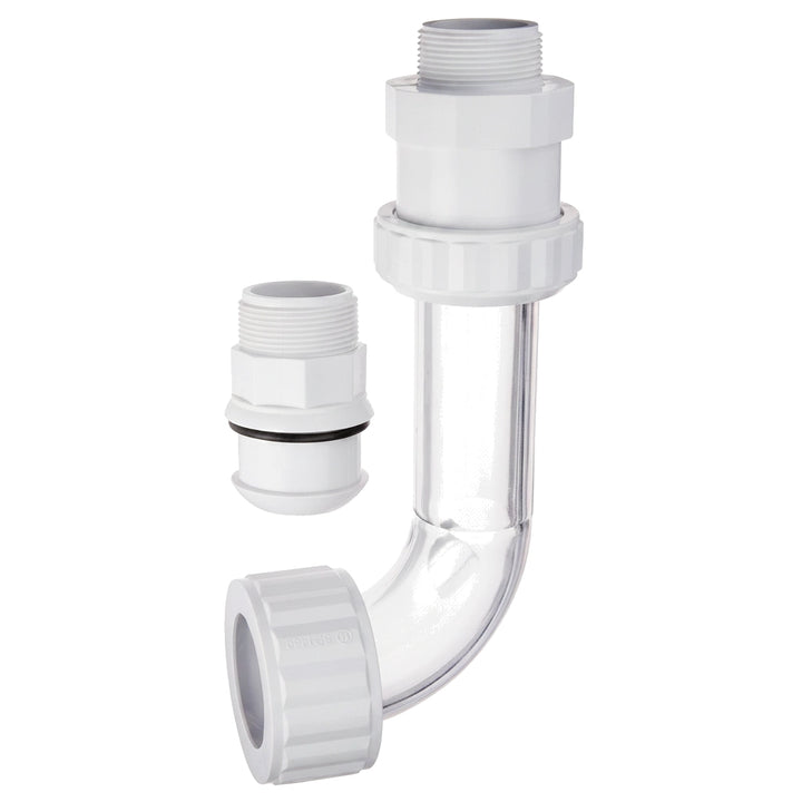 Hayward Full-Flo Self-Aligning Double Male End Union Elbow for In-Ground Pool Plumbing | SP1486