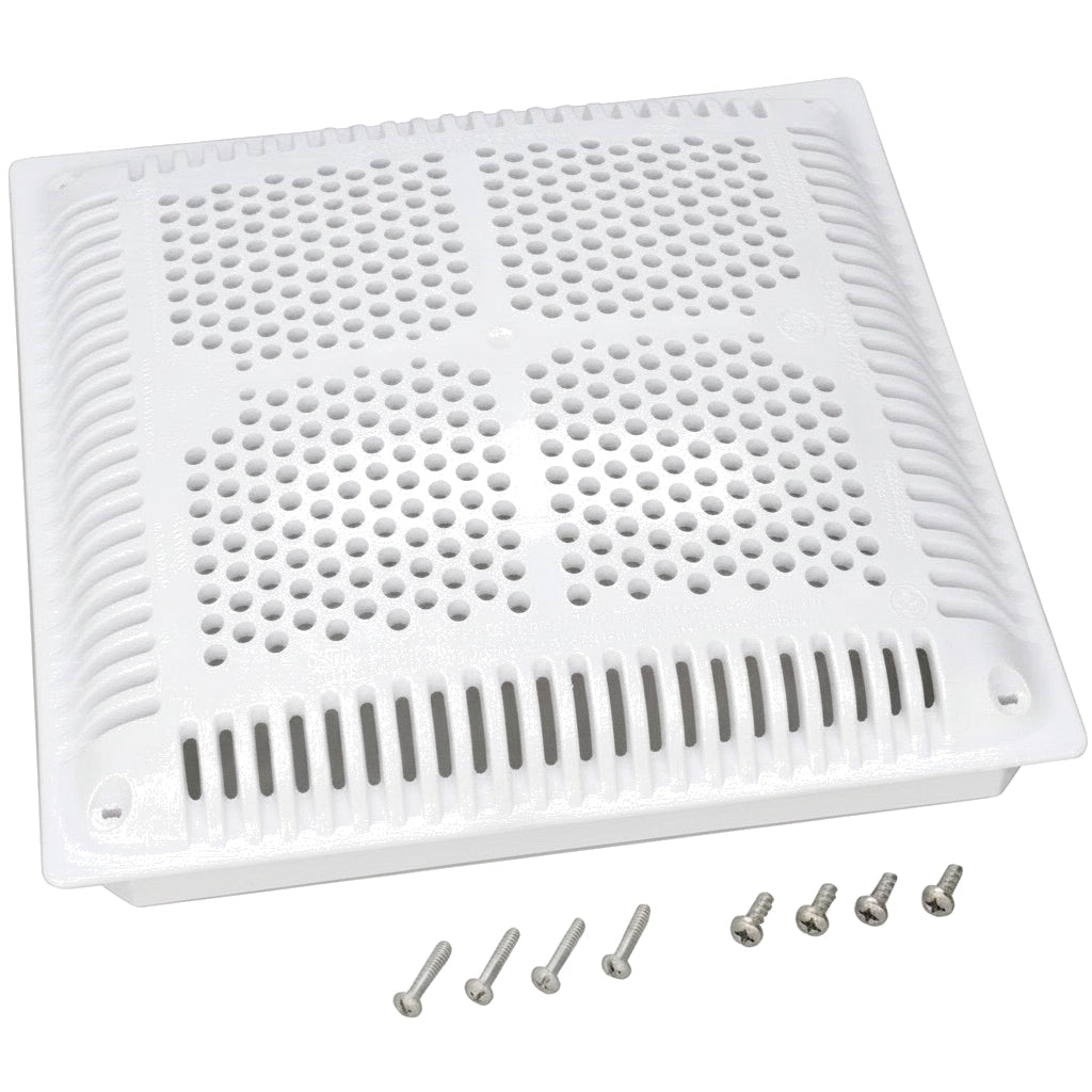 Hayward High Flow Drain Cover &amp; Inner Frame 12" x 12" for Hayward Suction Outlet Frames | WGX1032BHF2