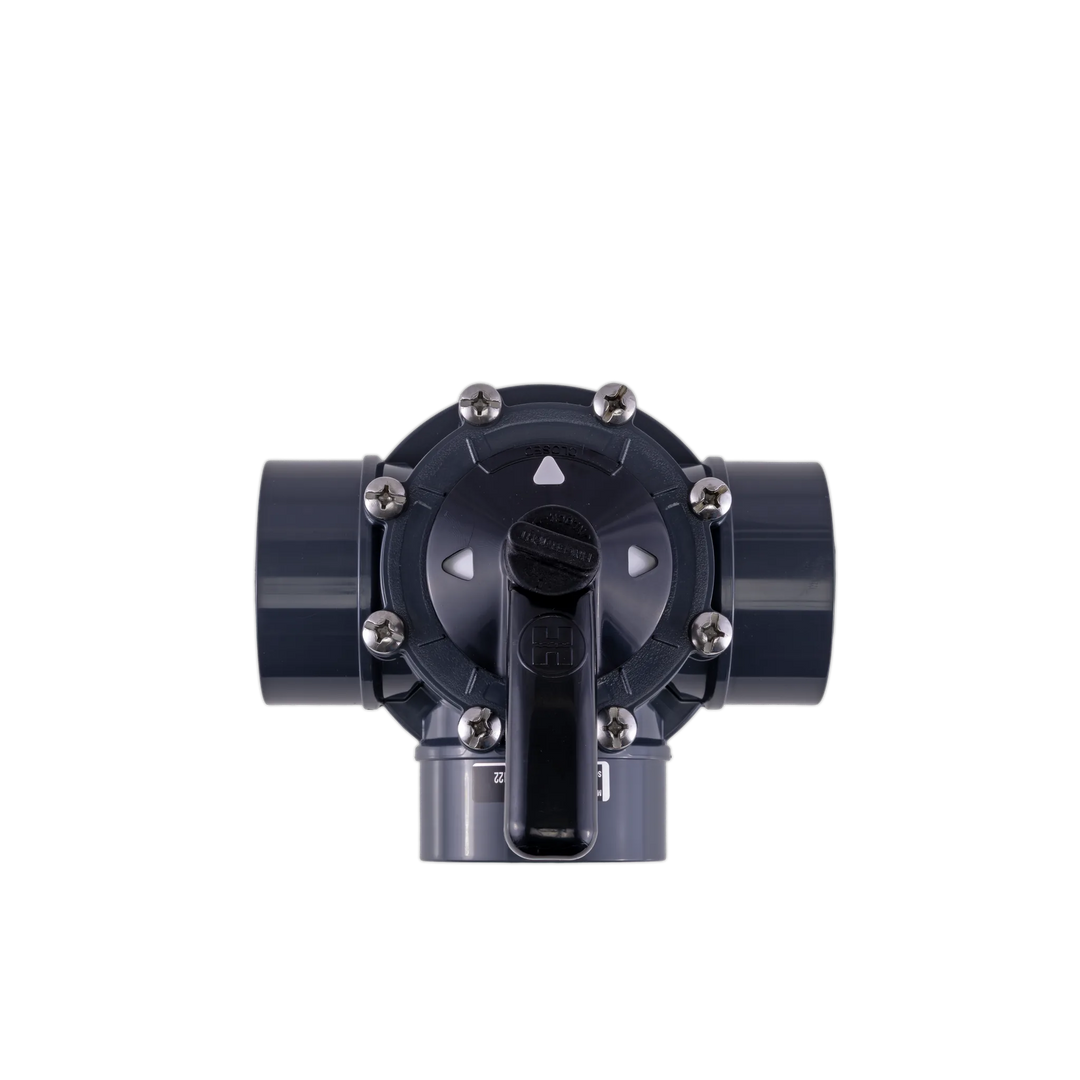 Hayward 3-Way PVC Diverter Valve | PSV3S2DGR