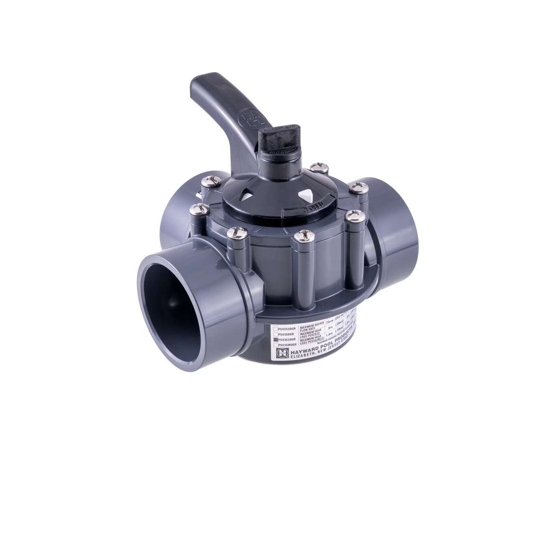 Hayward 3-Way PVC Diverter Valve | PSV3S2DGR