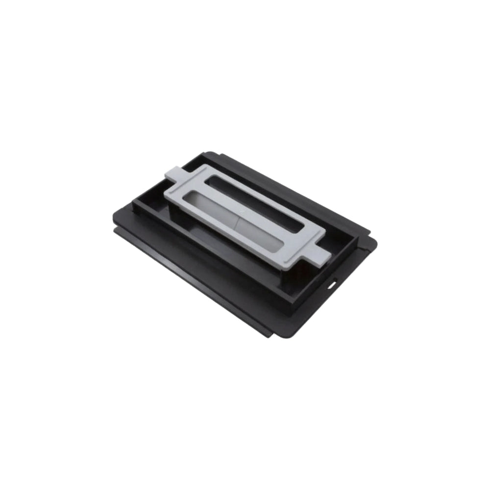 Hayward black bottom lid assembly RCX75000-236 with gray center handle for TigerShark pool cleaners