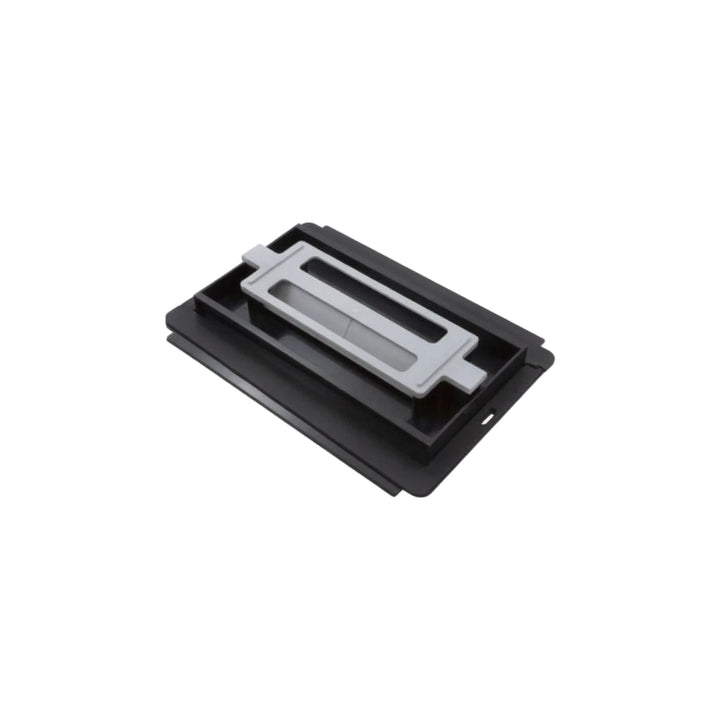 Hayward black bottom lid assembly RCX75000-236 with gray center handle for TigerShark pool cleaners