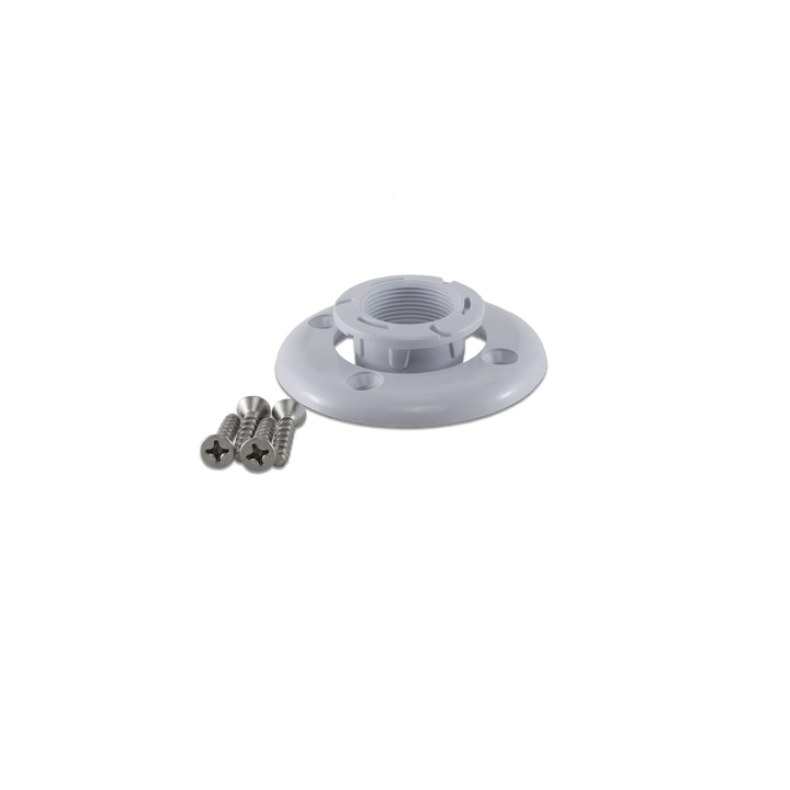 Hayward ColorLogic &amp; CrystaLogic Trim Rings and Accessories, Smooth White and Silver Luster Starburst trim rings, ABS Material | SP0538AF