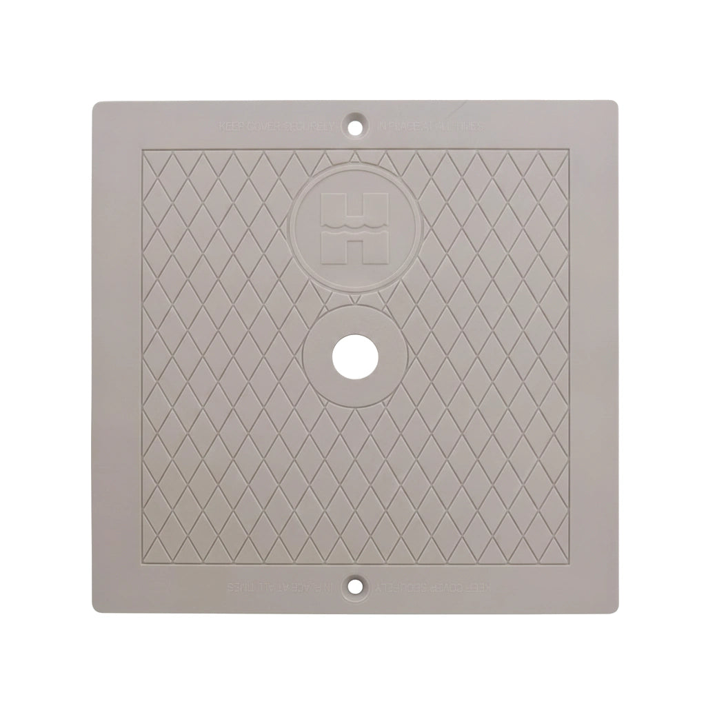 Hayward Gray Square Deck Plate Cover for Auto-Skim Skimmers | SPX1082EGR