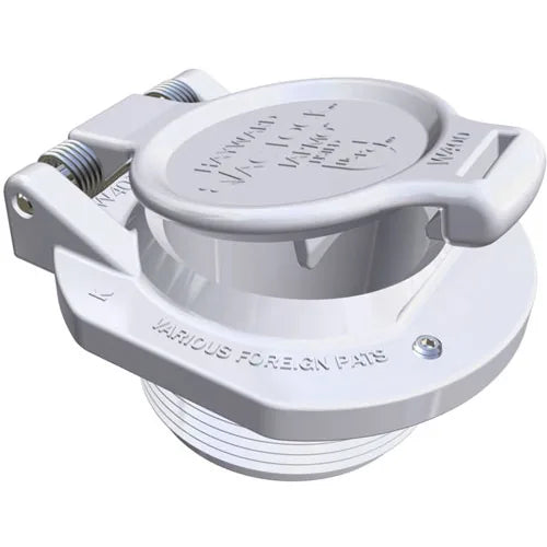 Hayward Hydrostream Eyeball Inlet Fitting, 1-1/2" MIP, 3/4" Eye Opening, White | SP1419D