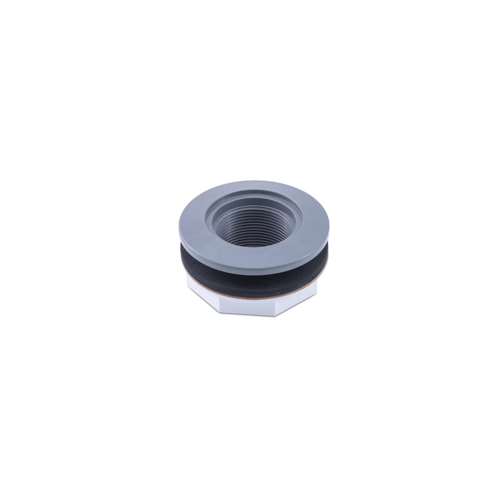 Hayward Inlet Return Wall Fitting, 1-1/2" Socket, Dark Gray, Fiberglass | SP1023DGR
