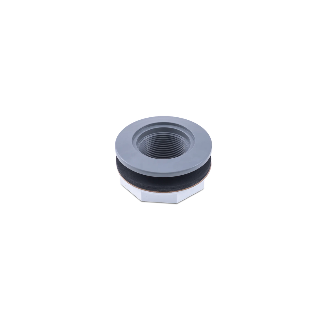 Hayward Inlet Return Wall Fitting, 1-1/2" Socket, Dark Gray, Fiberglass | SP1023DGR