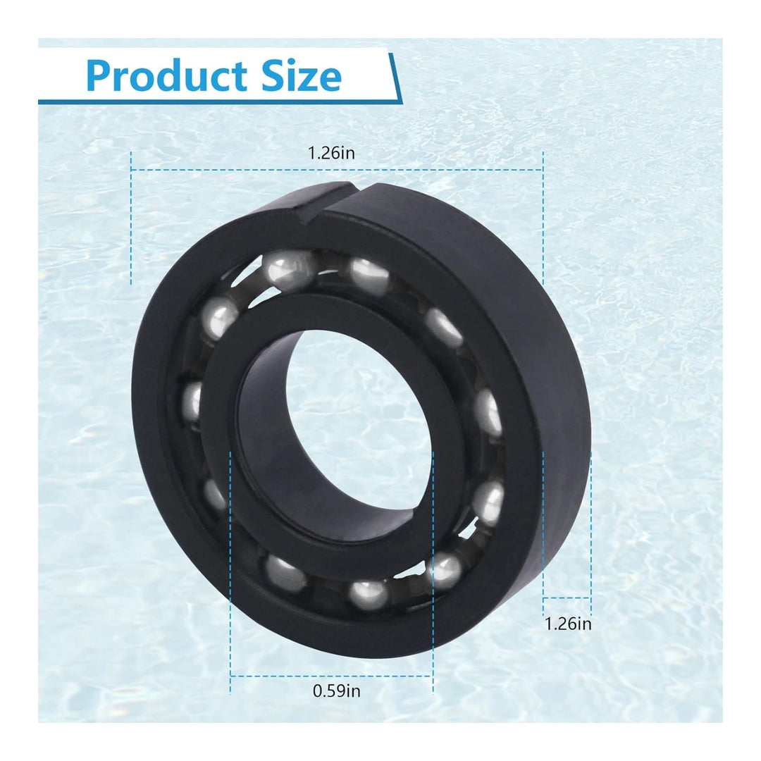 Hayward Main Turbine Bearings 2-Pack for Navigator Pro, PoolVac XL, and Wanda The Whale Suction Cleaners | AXV055P