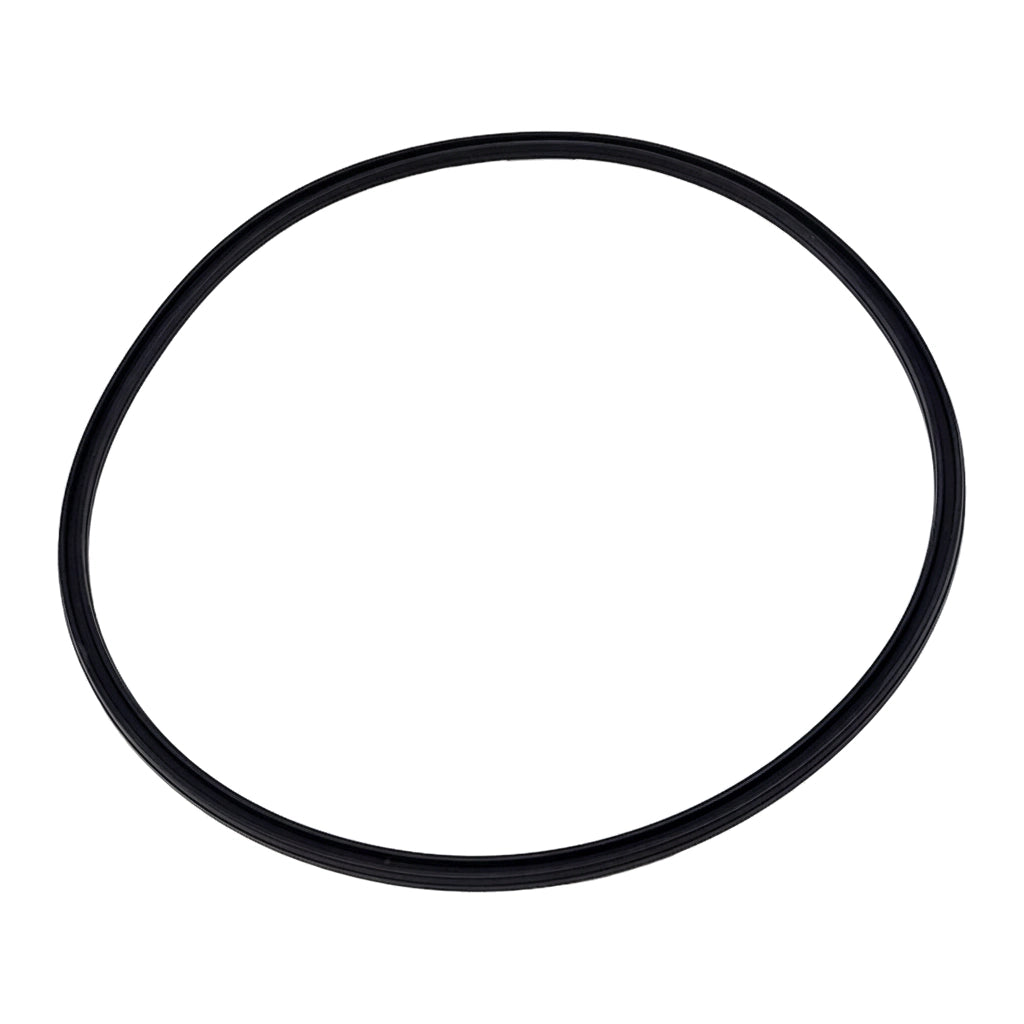 Black rubber Hayward manway cover gasket, round flat ring, HCXFMCG1000, for HCF Series sand filters