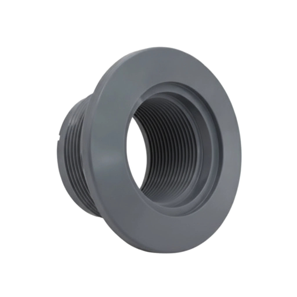 Hayward Receptacles Vacuum Fittings, 1-1/2" FIP x 2" MIP, Dark Gray, Concrete | SP1022DGR