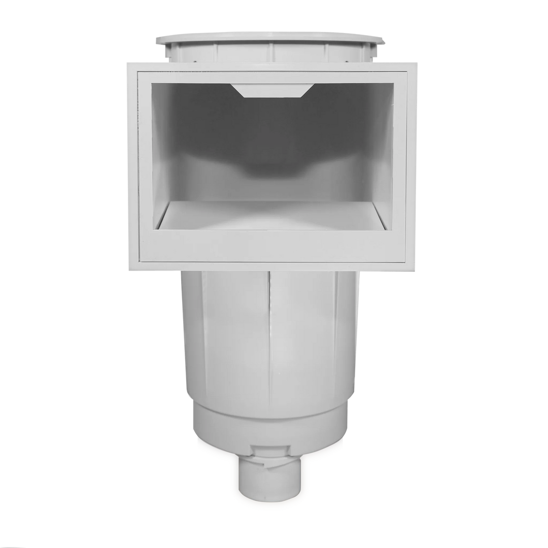 Hayward Skim Master Skimmer, 2" S x 2-1/2" SP, Round Lid, White, Concrete | SP1072S2