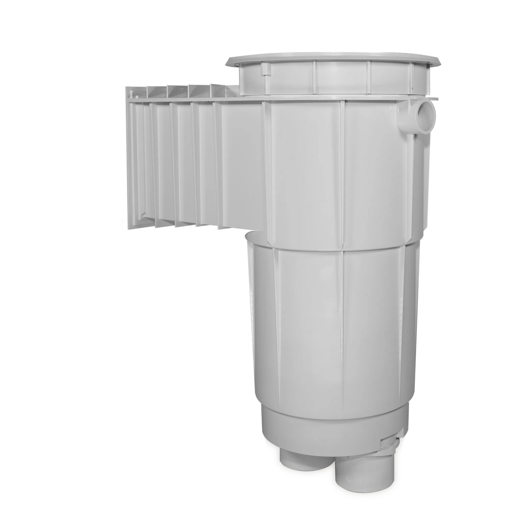 Hayward Skim Master Skimmer, 2" S x 2-1/2" SP, Round Lid, White, Concrete | SP1072S2