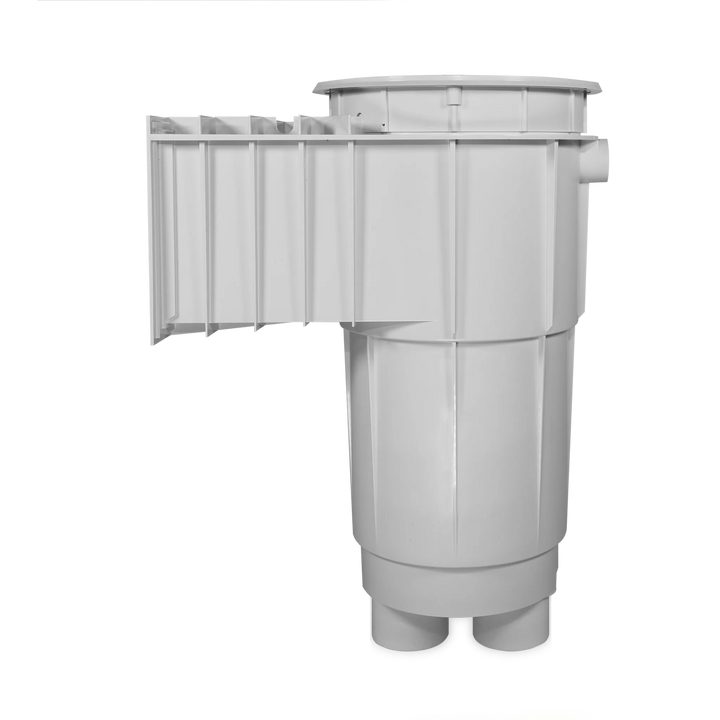 Hayward Skim Master Skimmer, 2" S x 2-1/2" SP, Round Lid, White, Concrete | SP1072S2