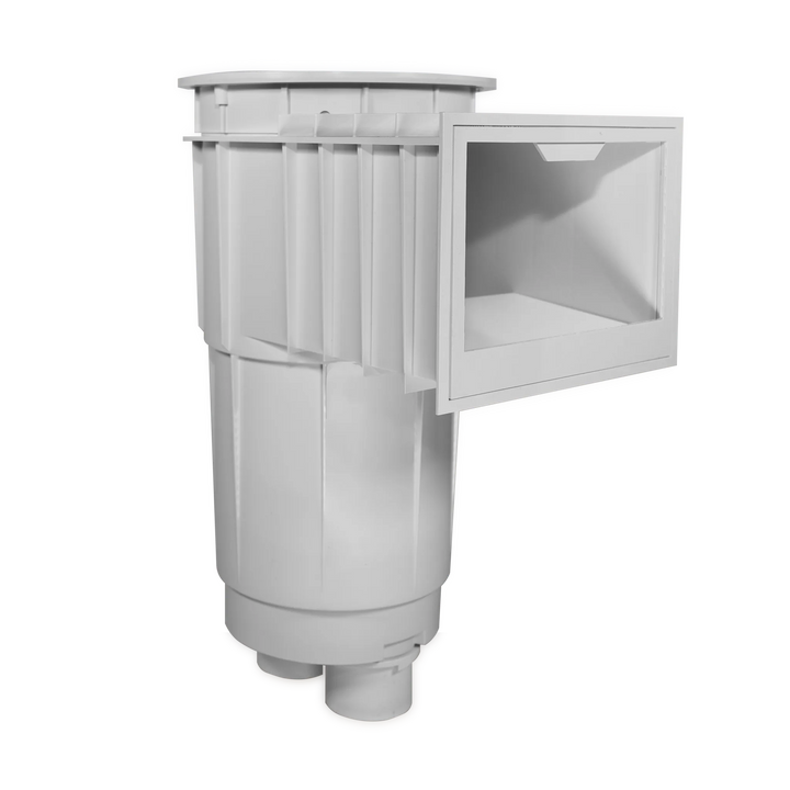 Hayward Skim Master Skimmer, 2" S x 2-1/2" SP, Round Lid, White, Concrete | SP1072S2