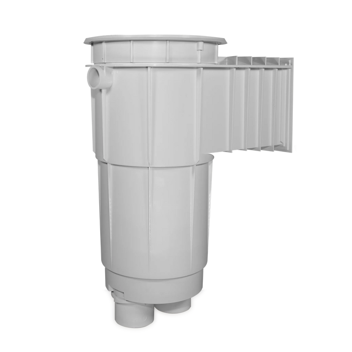 Hayward Skim Master Skimmer, 2" S x 2-1/2" SP, Round Lid, White, Concrete | SP1072S2