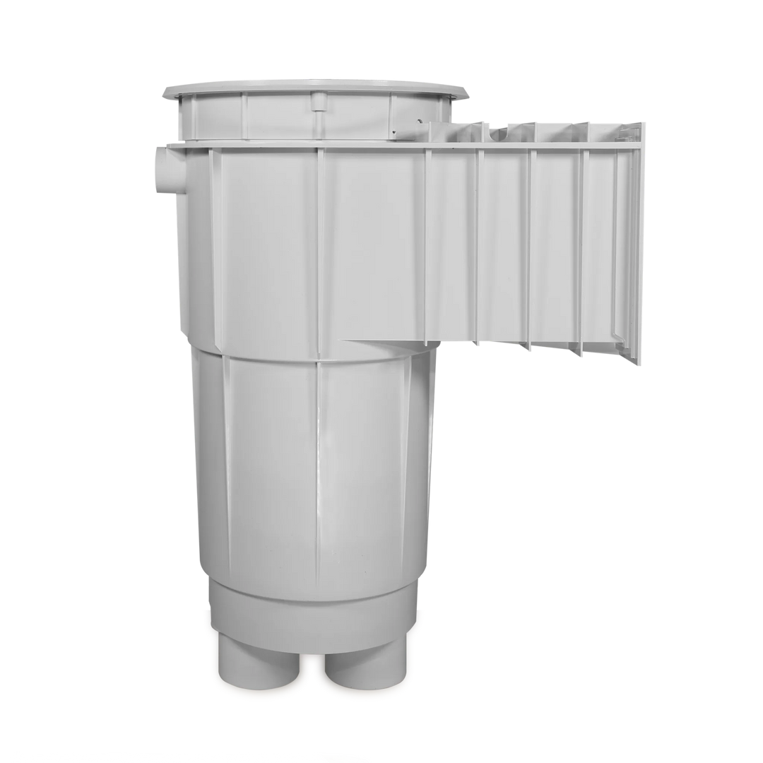 Hayward Skim Master Skimmer, 2" S x 2-1/2" SP, Round Lid, White, Concrete | SP1072S2