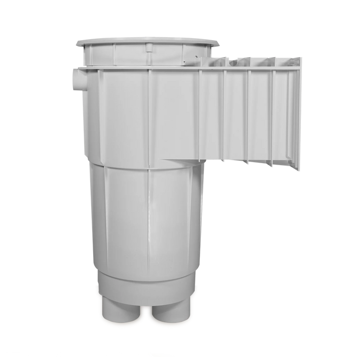 Hayward Skim Master Skimmer, 2" S x 2-1/2" SP, Round Lid, White, Concrete | SP1072S2