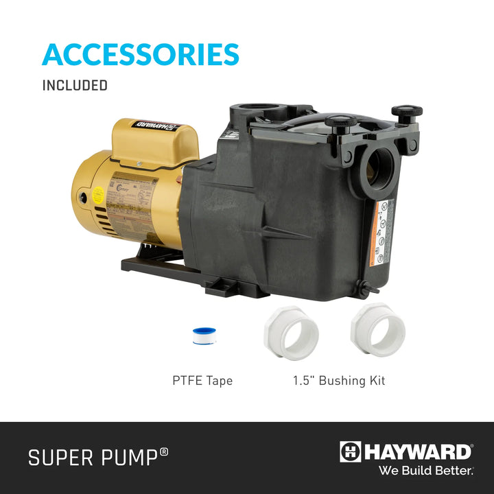 Super Pump® Standard Efficiency Medium Head Up Rated Pump 1 HP 115/230V
