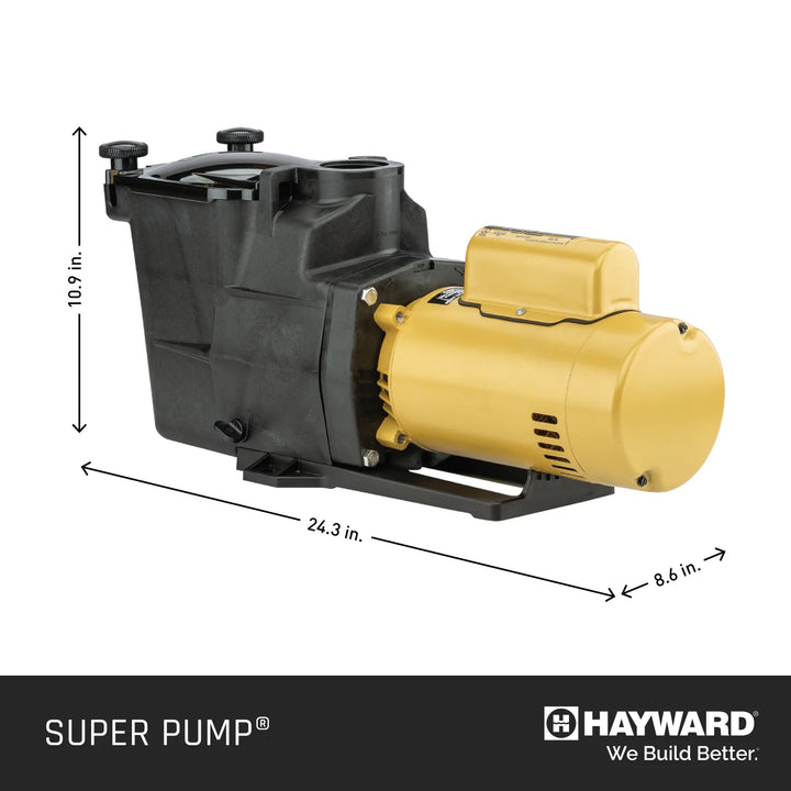 Super Pump® Standard Efficiency Medium Head Up Rated Pump 1 HP 115/230V