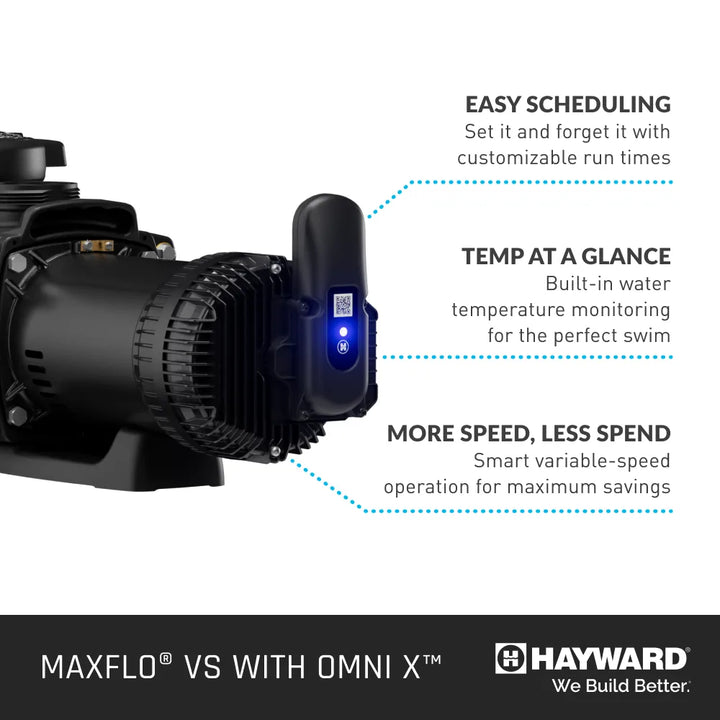 MaxFlo VS 415 Variable Speed Pump with Omnix