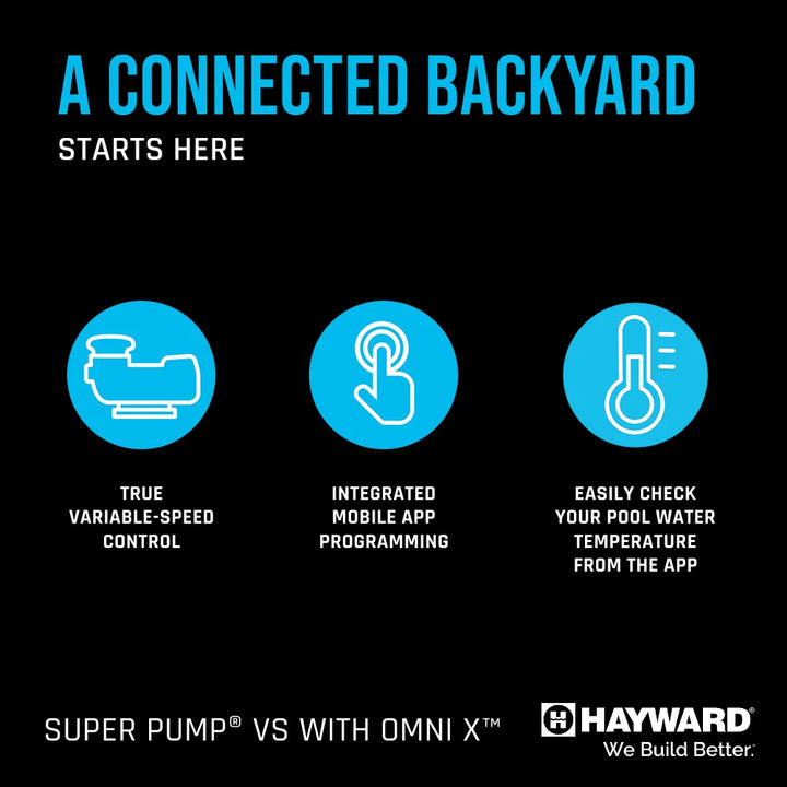 Super Pump VS 620 Variable Speed Pump with Omnix