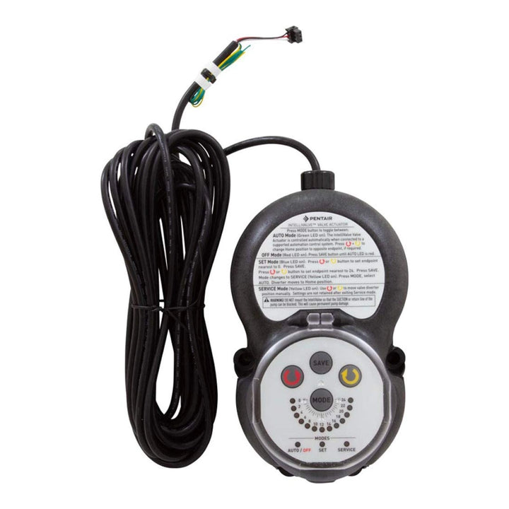 Pentair IntelliValve Valve Actuator 24V 180° with 25 ft. Cord | Any Automation System | 521485