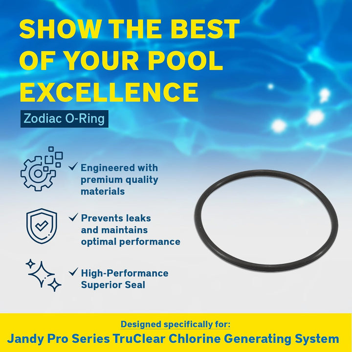 Jandy Pro Series O-Ring Replacement for Jandy Pro Series TruClear Chlorinator Generating System, | R0694100