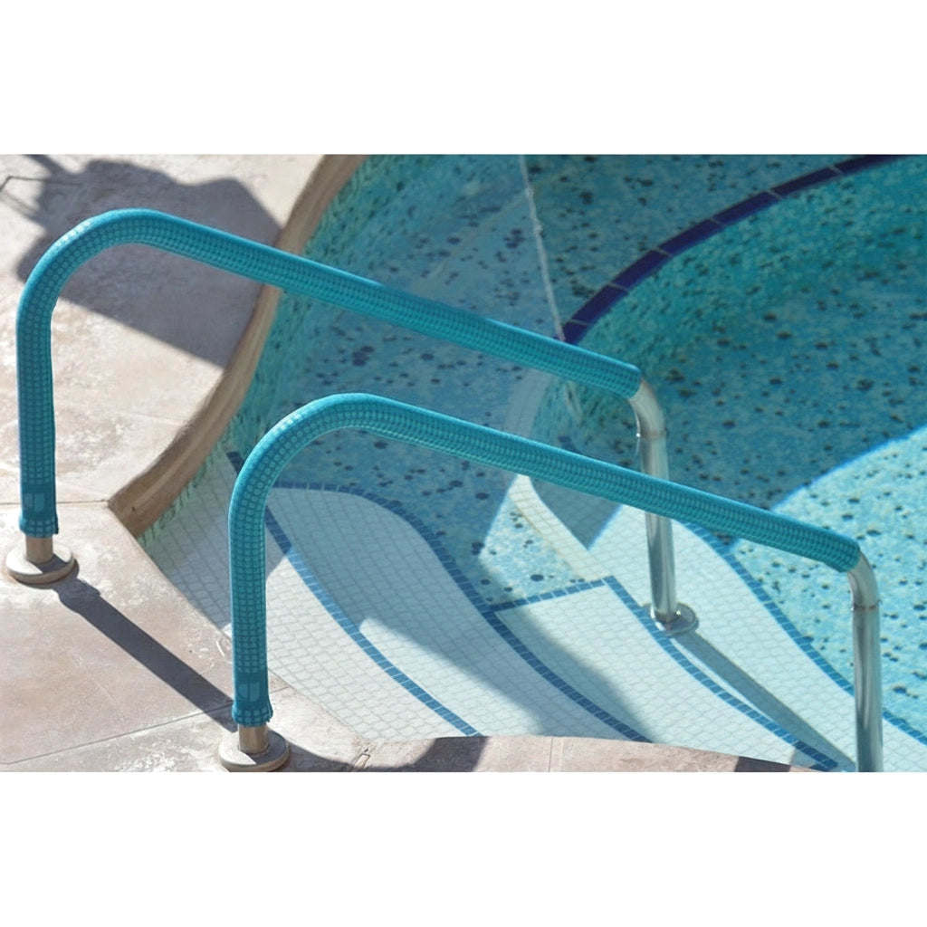 KoolGrips Zip-On Pool Handrail Covers in Various Sizes, Indian Teal