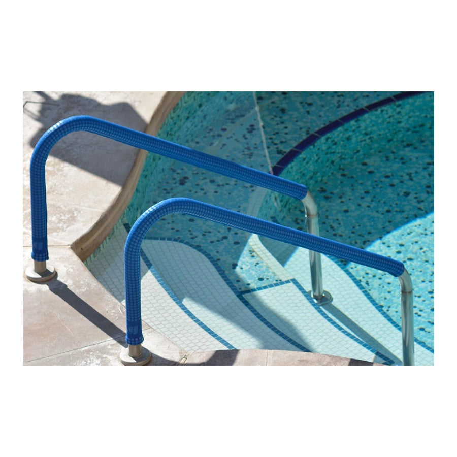 KoolGrips Zip-On Pool Handrail Covers in Various Sizes, Royal Blue