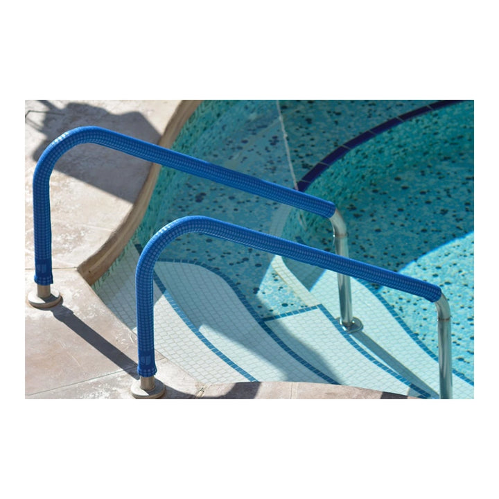 KoolGrips Zip-On Pool Handrail Covers in Various Sizes, Royal Blue
