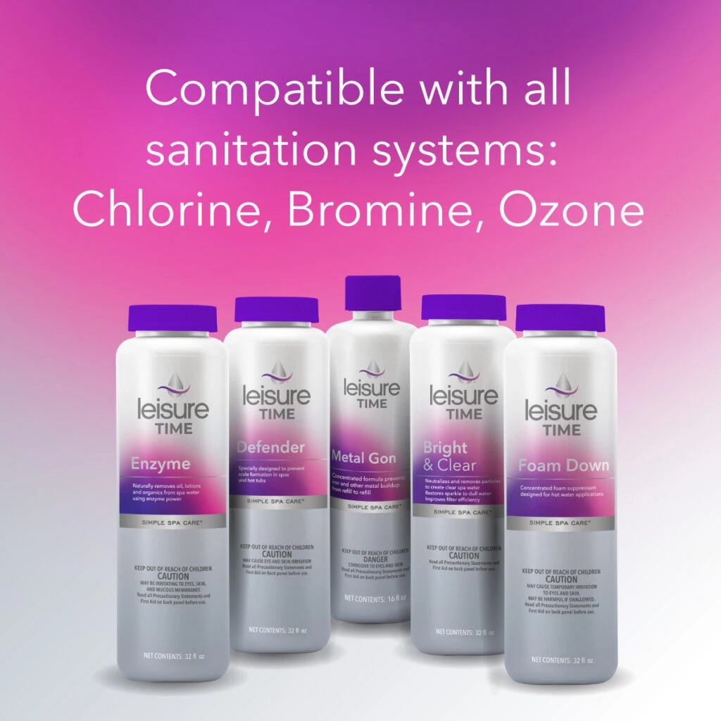 Leisure Time Spa Foam Down, 32 oz Bottle | LZAHQ