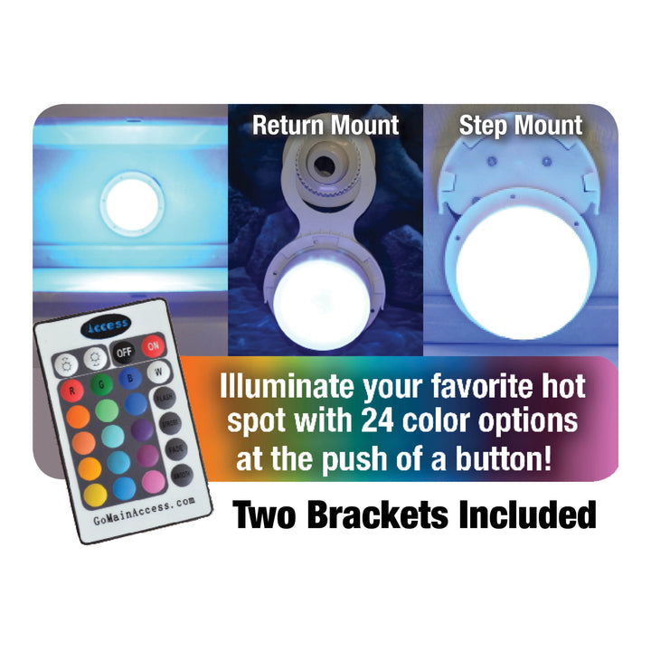 Main Access Smart Lite LED with Color Changing Remote Control, Rechargable | 200680L