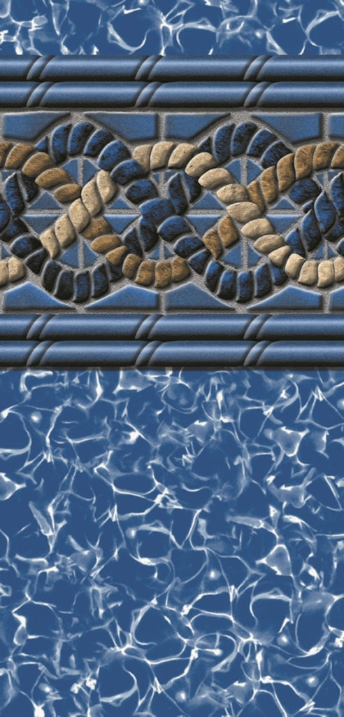 Swimline Round Mystri Gold UniBead/Hung Above Ground Pool Liner for 52-54" Pools