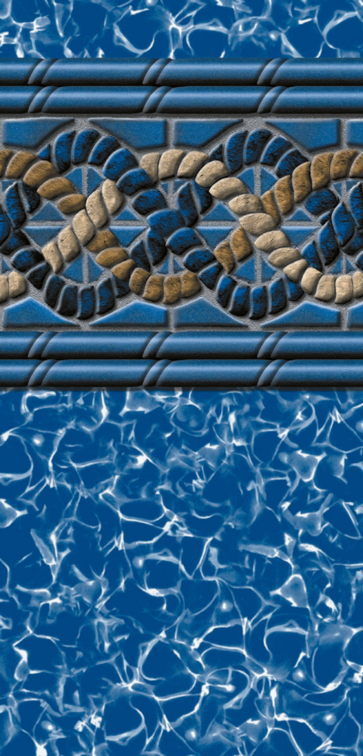 Swimline Round Mystri Gold UniBead/Hung Above Ground Pool Liner for 52-54" Pools
