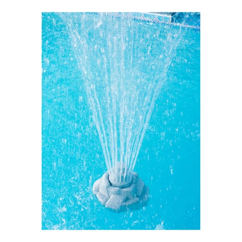 Ocean Blue Pool Rock Shaped Floating Fountain | 180015
