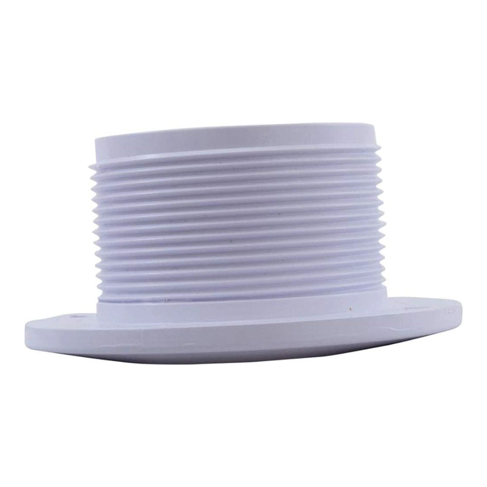 Pentair Return Fitting Standard Body Gunite/Concrete 1-1/2" Threaded x 1-1/2" Socket White | 542405